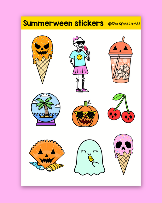 SUMMERWEEN Journal Stickers