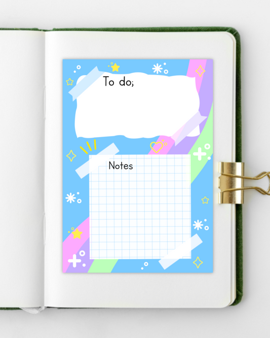 Large Journal page Sticker