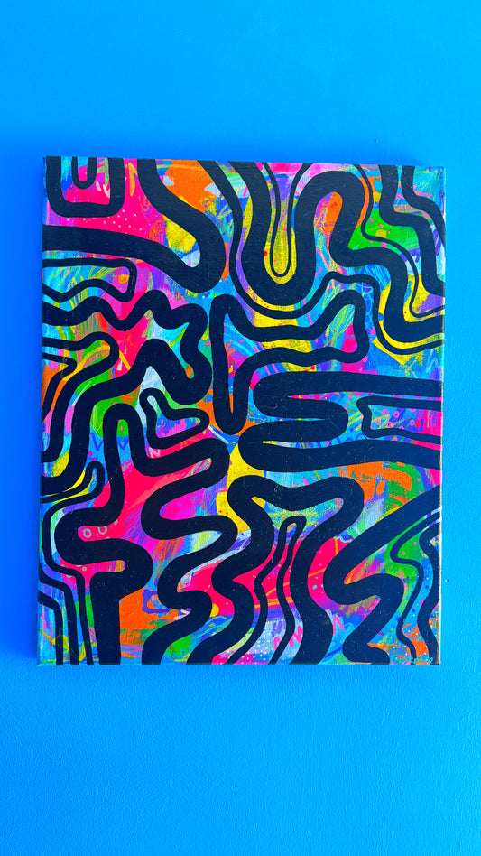 Rainbow Drift Painting