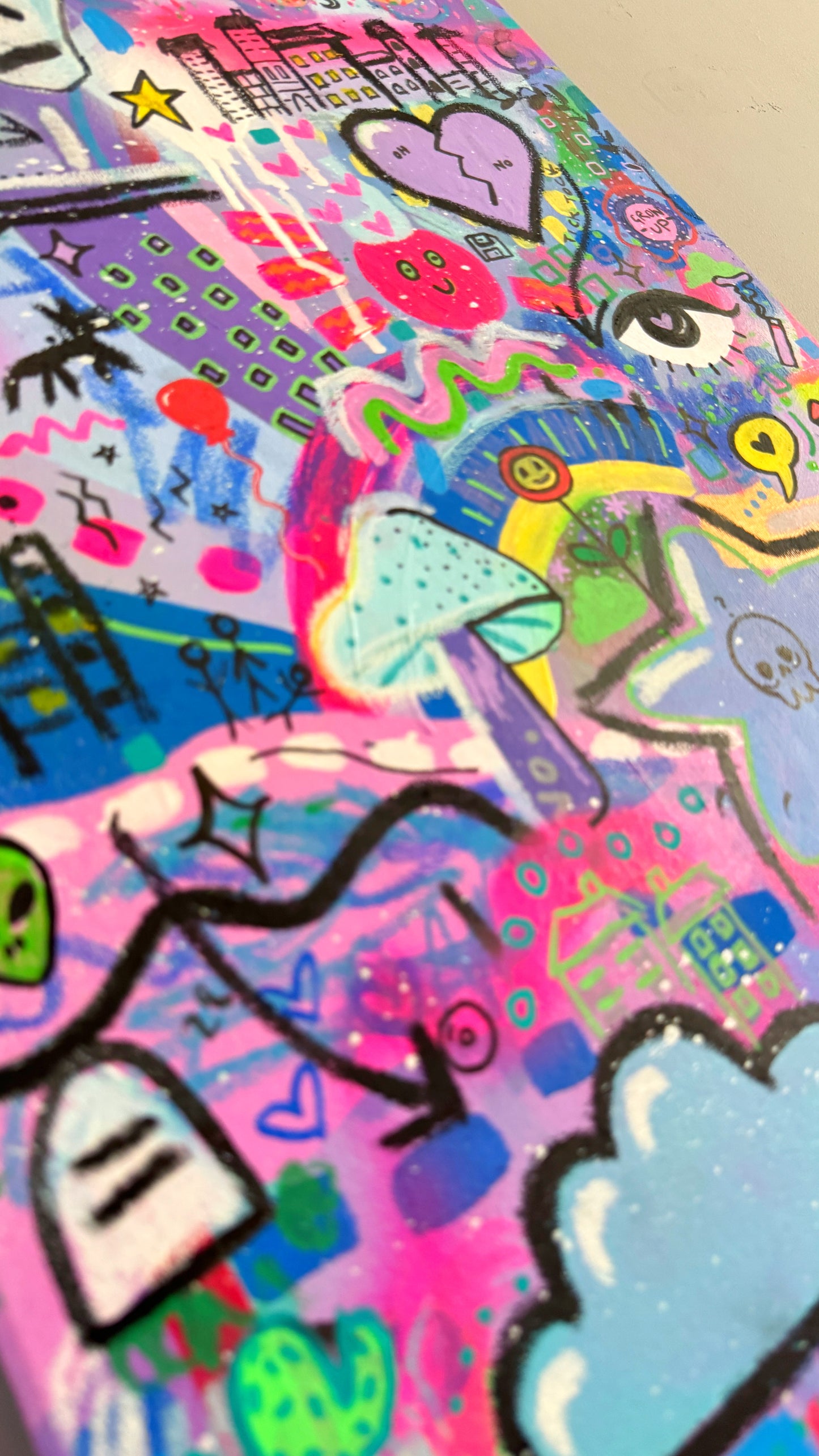 ‘Life’ Original Painting on Canvas