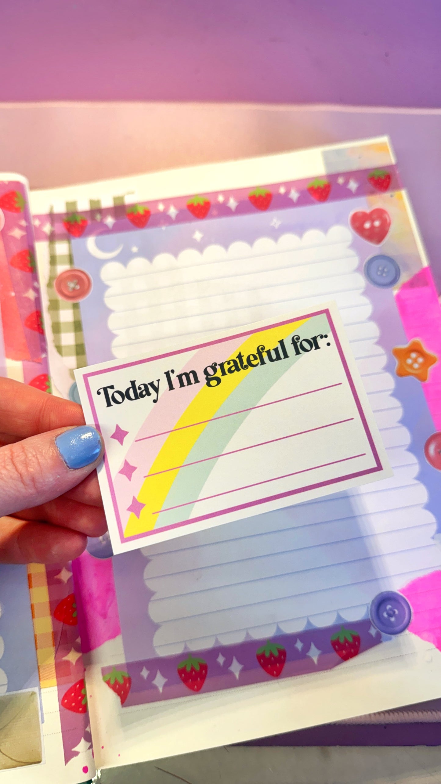 ‘Grateful For’ Multipack Stickers