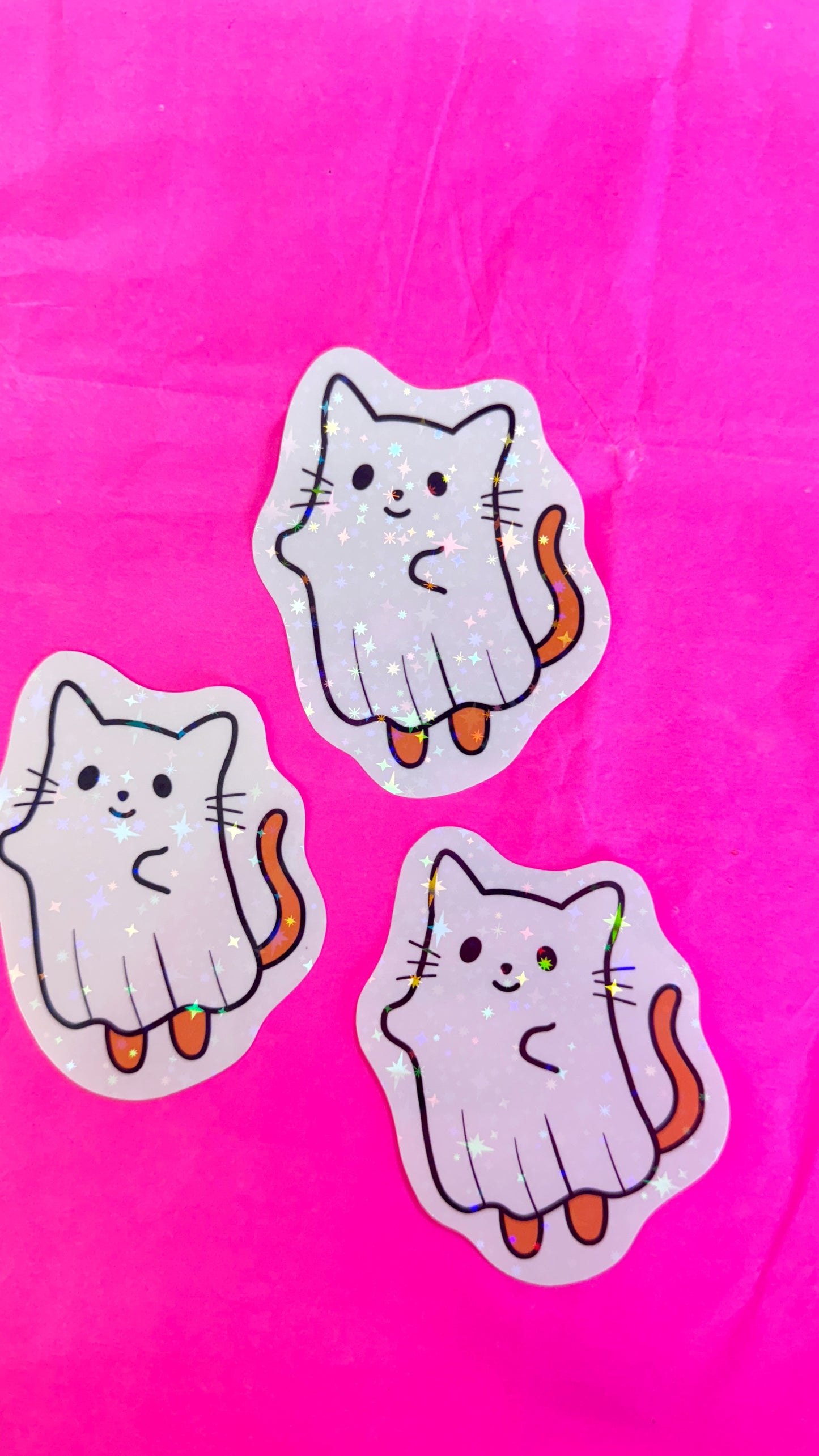 Ghost Kitty Sticker