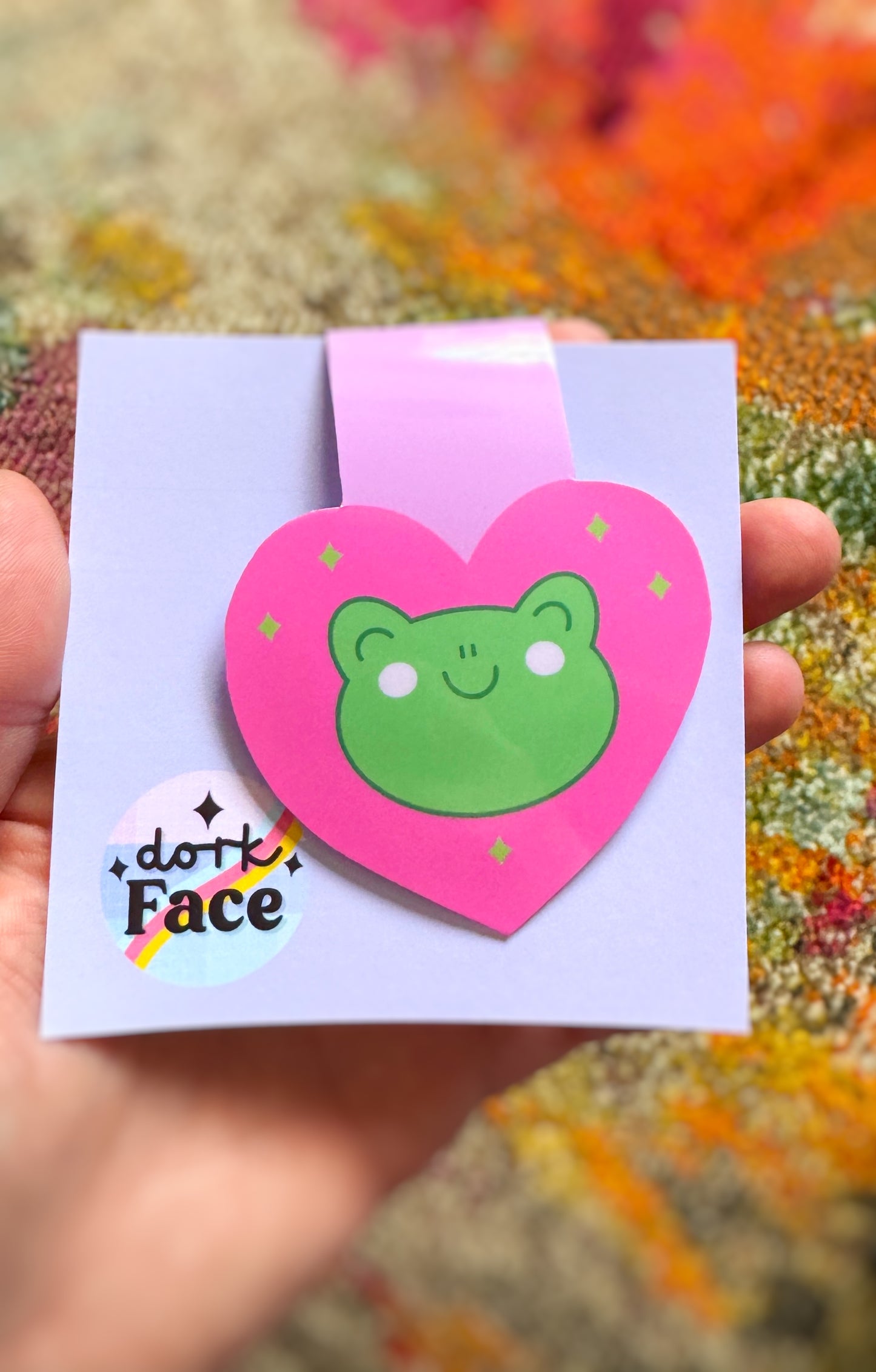 Froggy Magnetic Bookmark