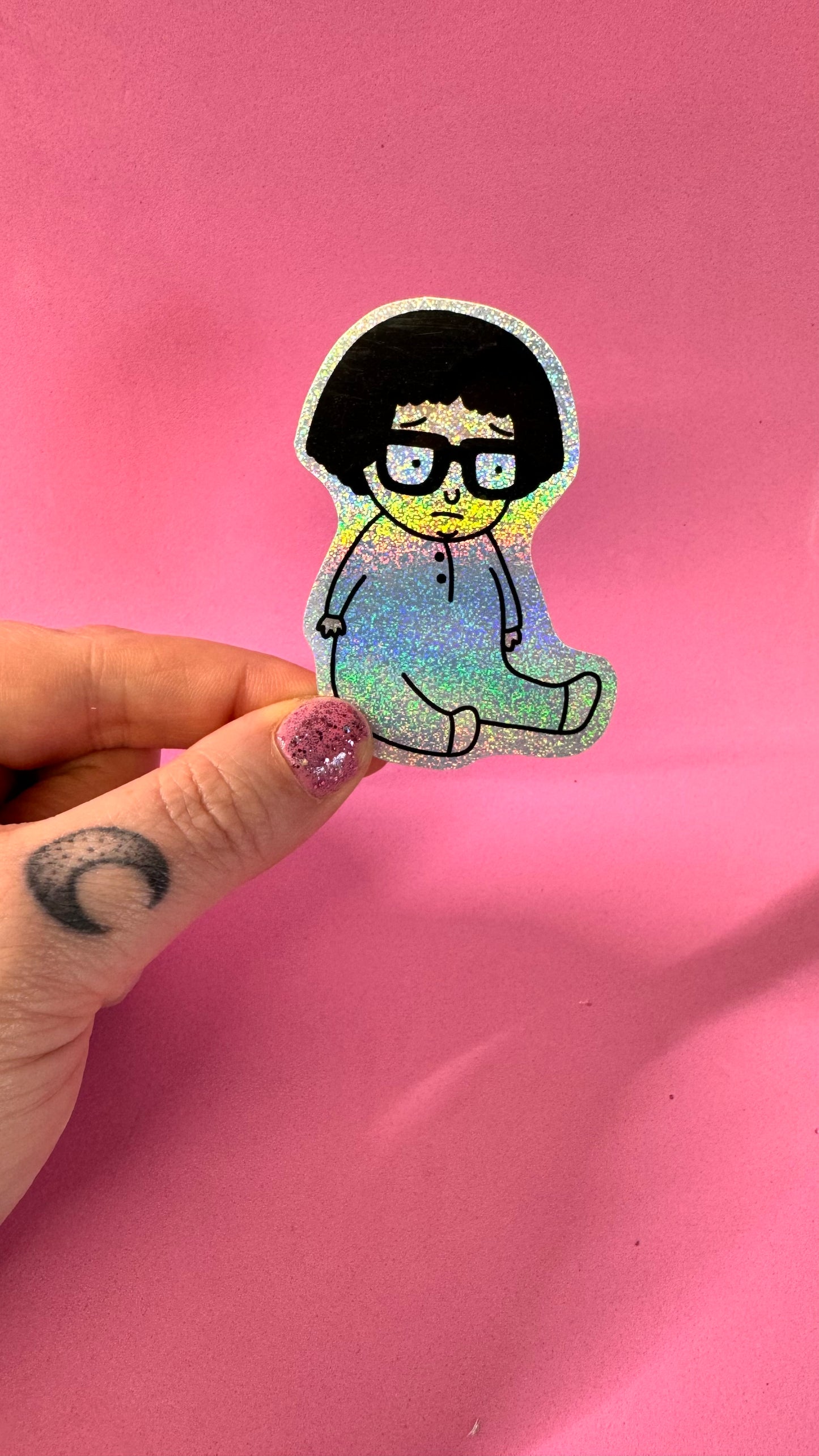 Baby Tina Holo Sticker