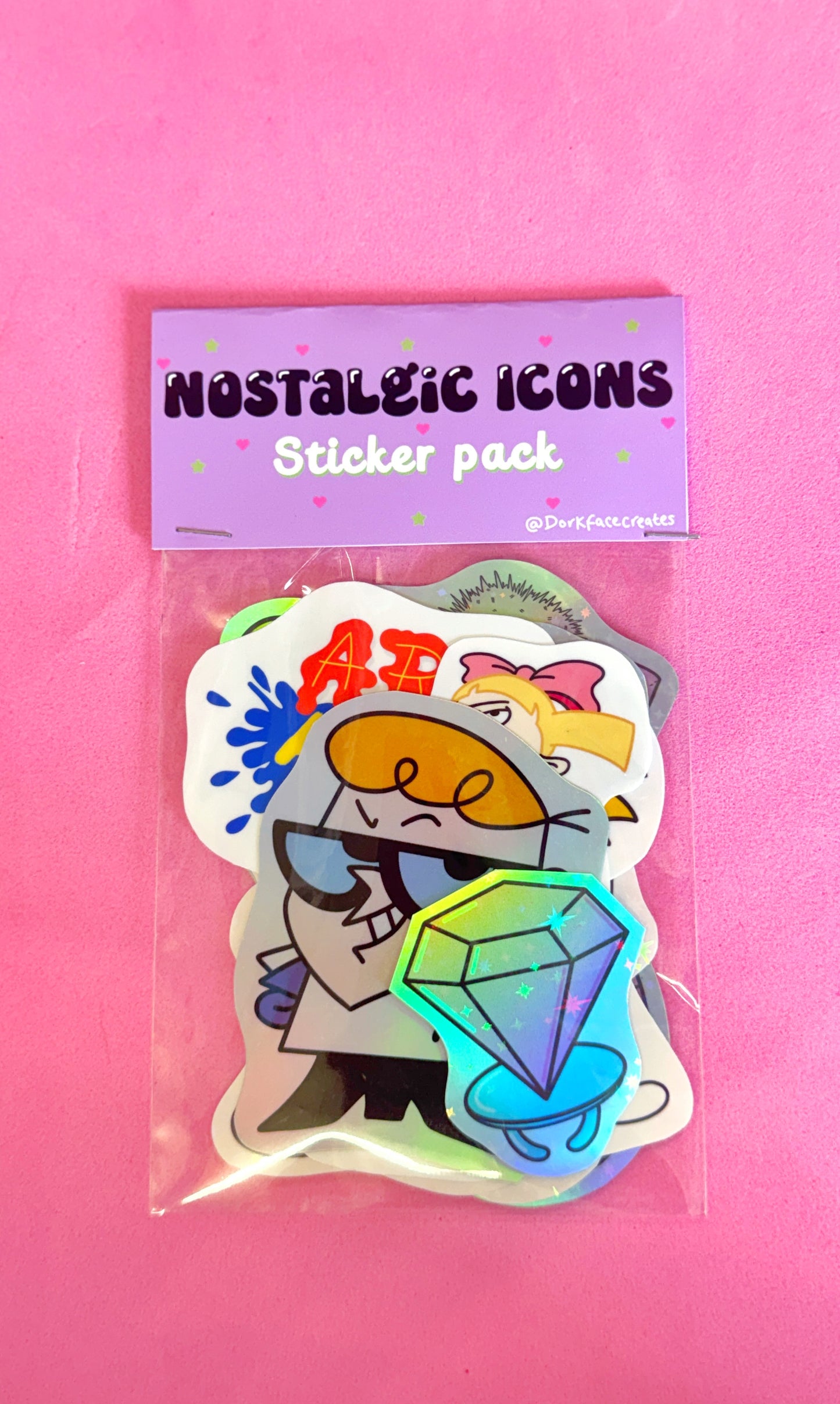 Nostalgic Icons Sticker Pack