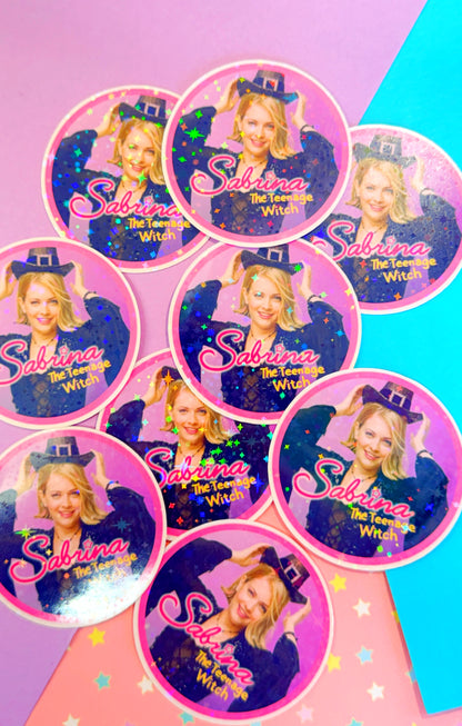 Sabrina Glitter Stickers