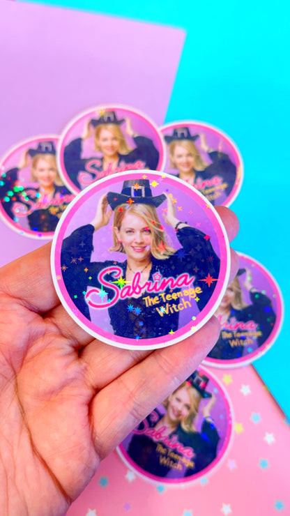 Sabrina Glitter Stickers