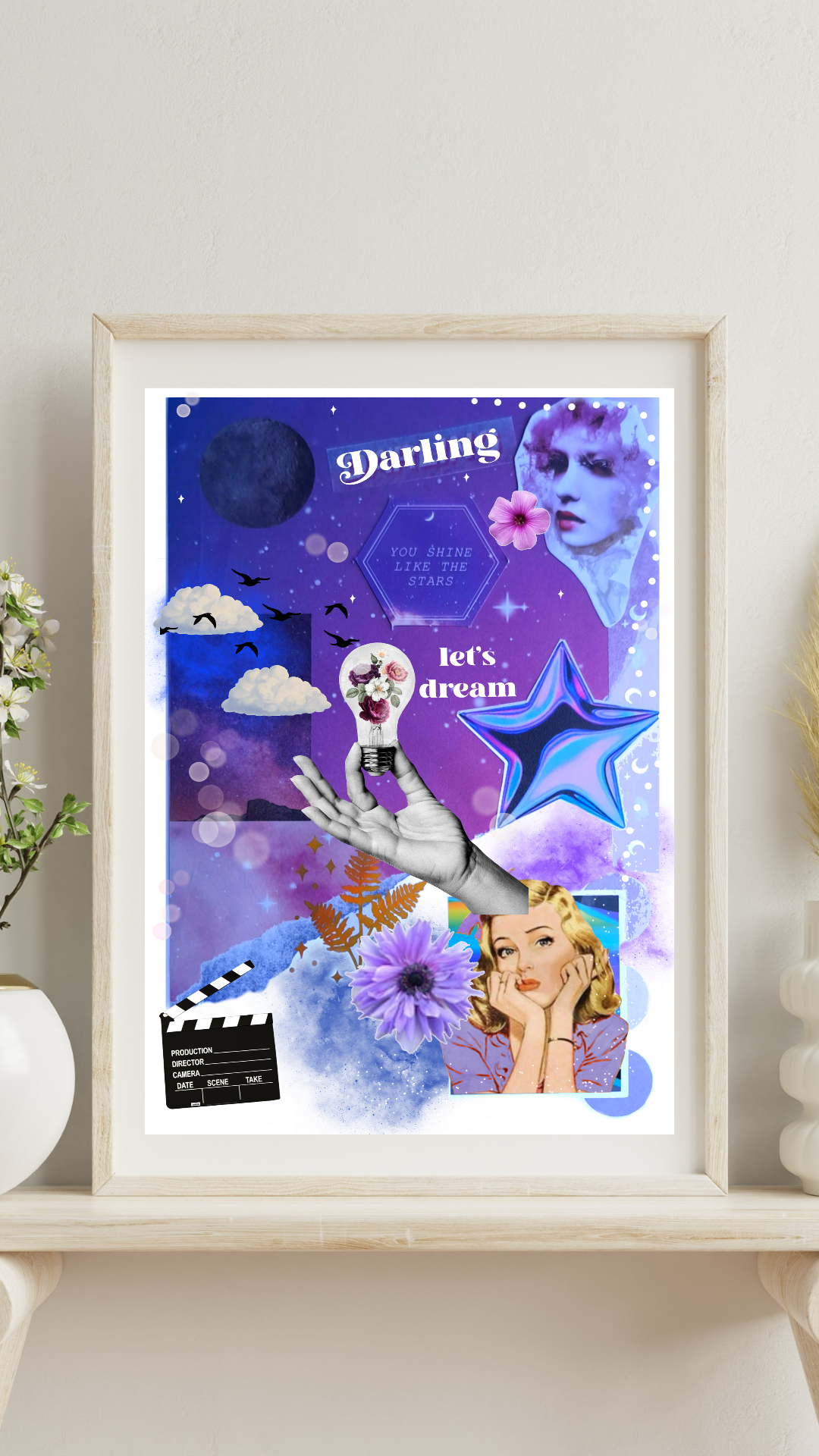 Darling Let's Dream Art Print