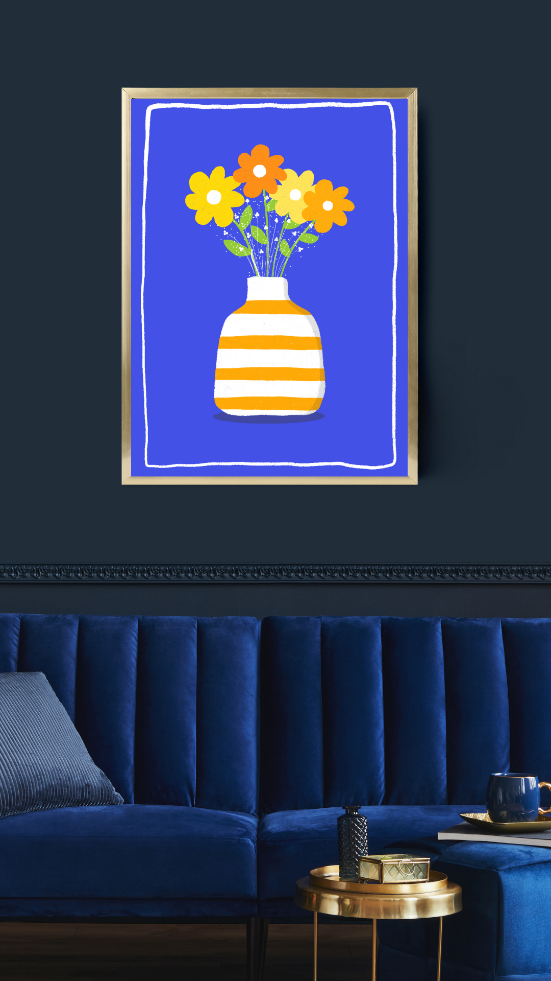 Vase of Flowers Print