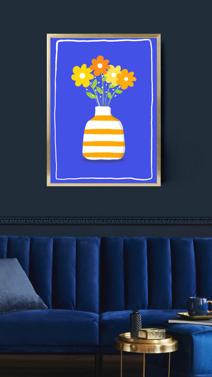Vase of Flowers Print