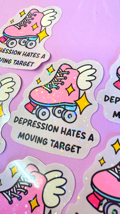 Moving Target Sticker