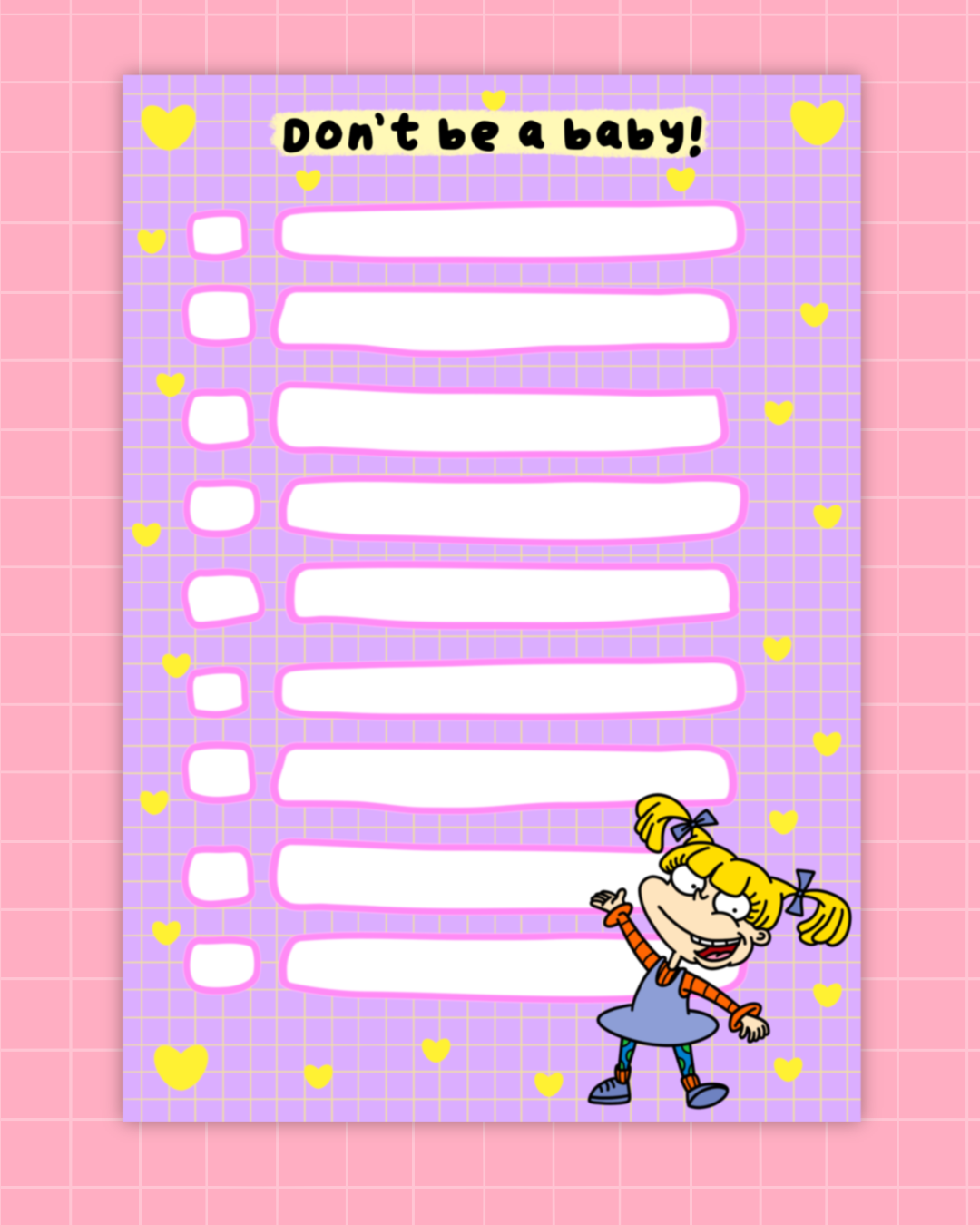 Angelica List Pad A6