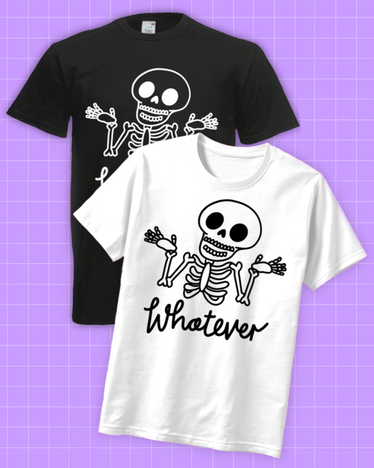 Whatever Skull T-shirt
