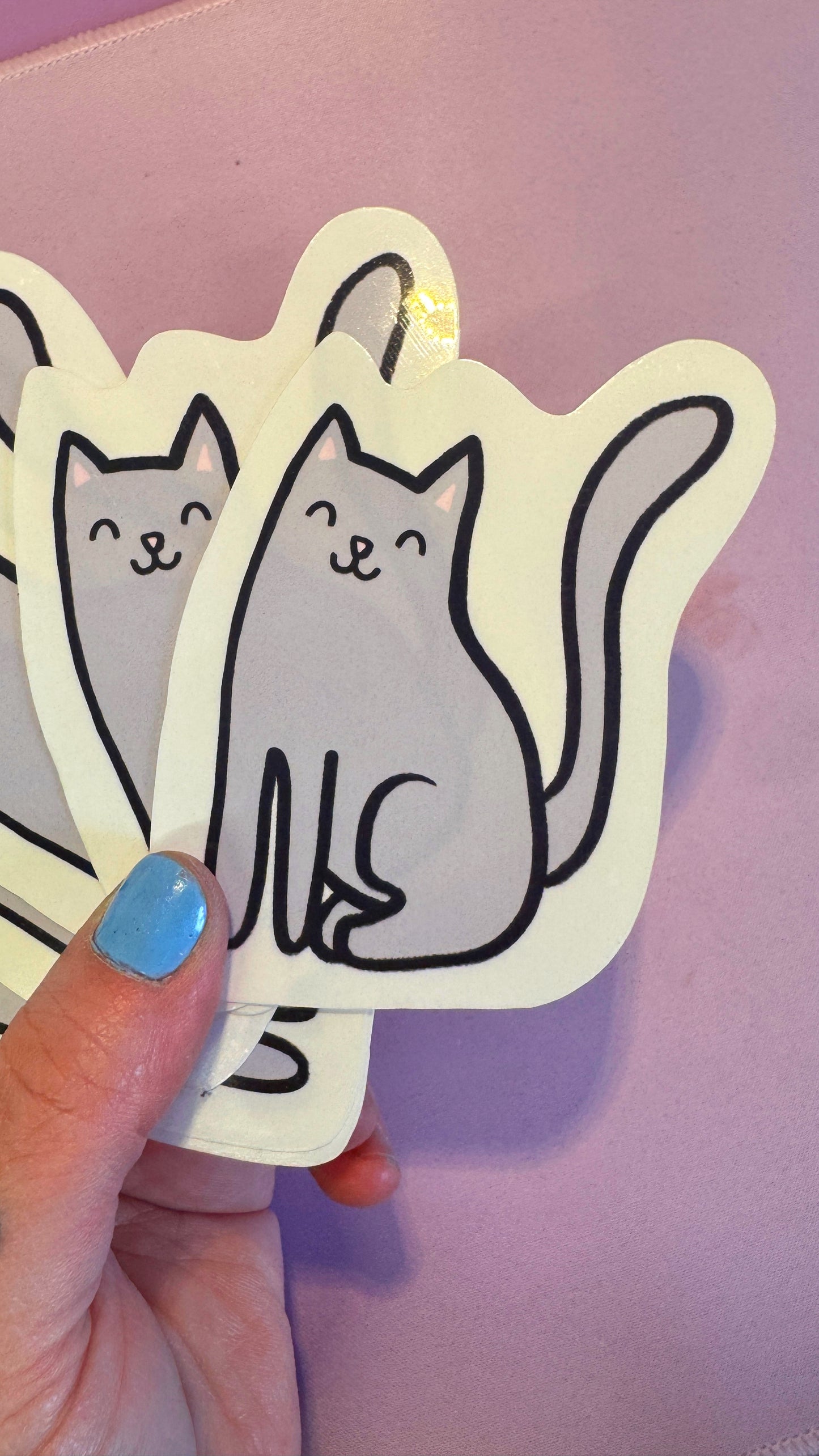 Large Cat Sticker
