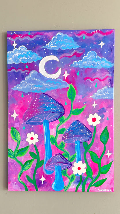 ‘Mushroom Sky’ Original Painting