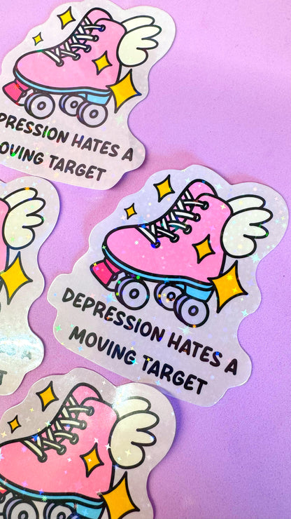 Moving Target Sticker