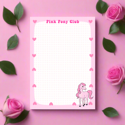 Pink Pony Notepad