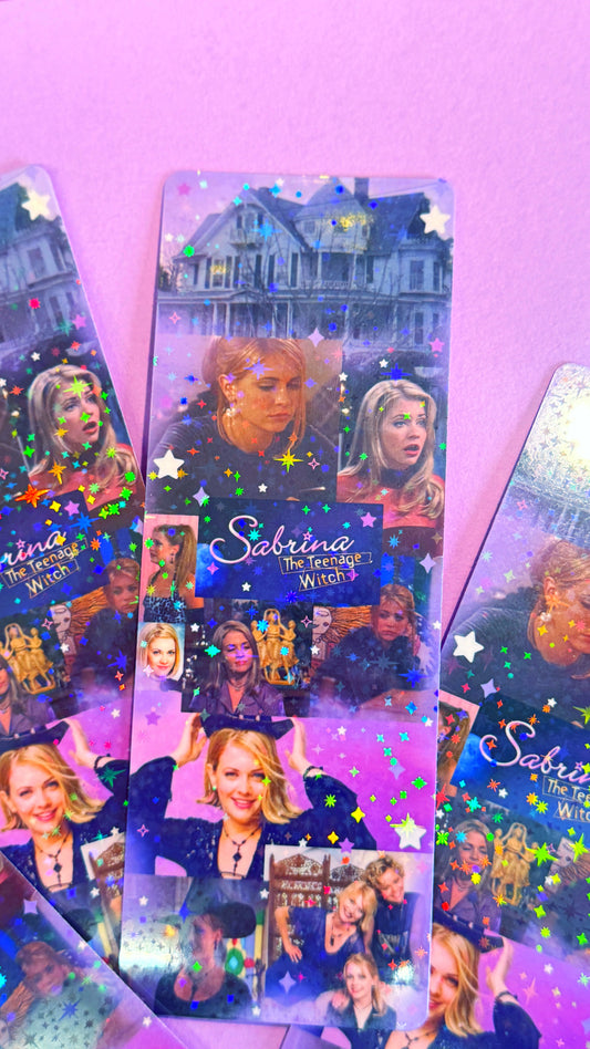 Sabrina Glitter Bookmarks