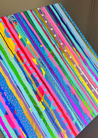 ‘Electric Days’ Original Art Canvas