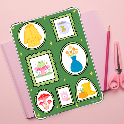 Autumn Frames E-Reader Insert