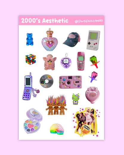 Early 2000’s Aesthetic Stickers