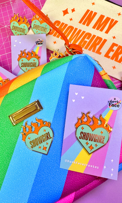 Showgirl Enamel Pin Accessories