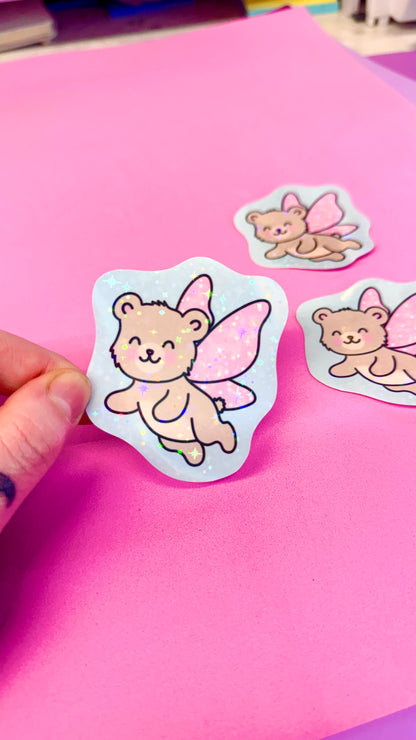Beary Fairy Sticker