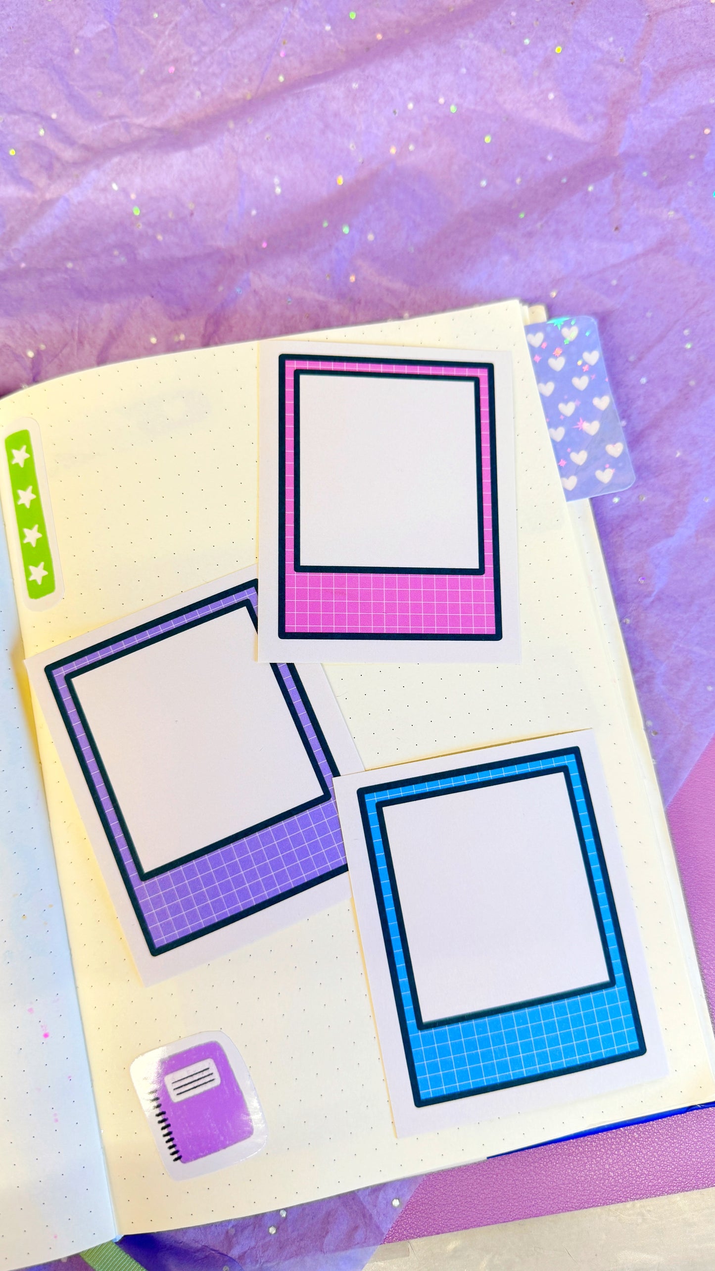 Polaroid Journal Stickers