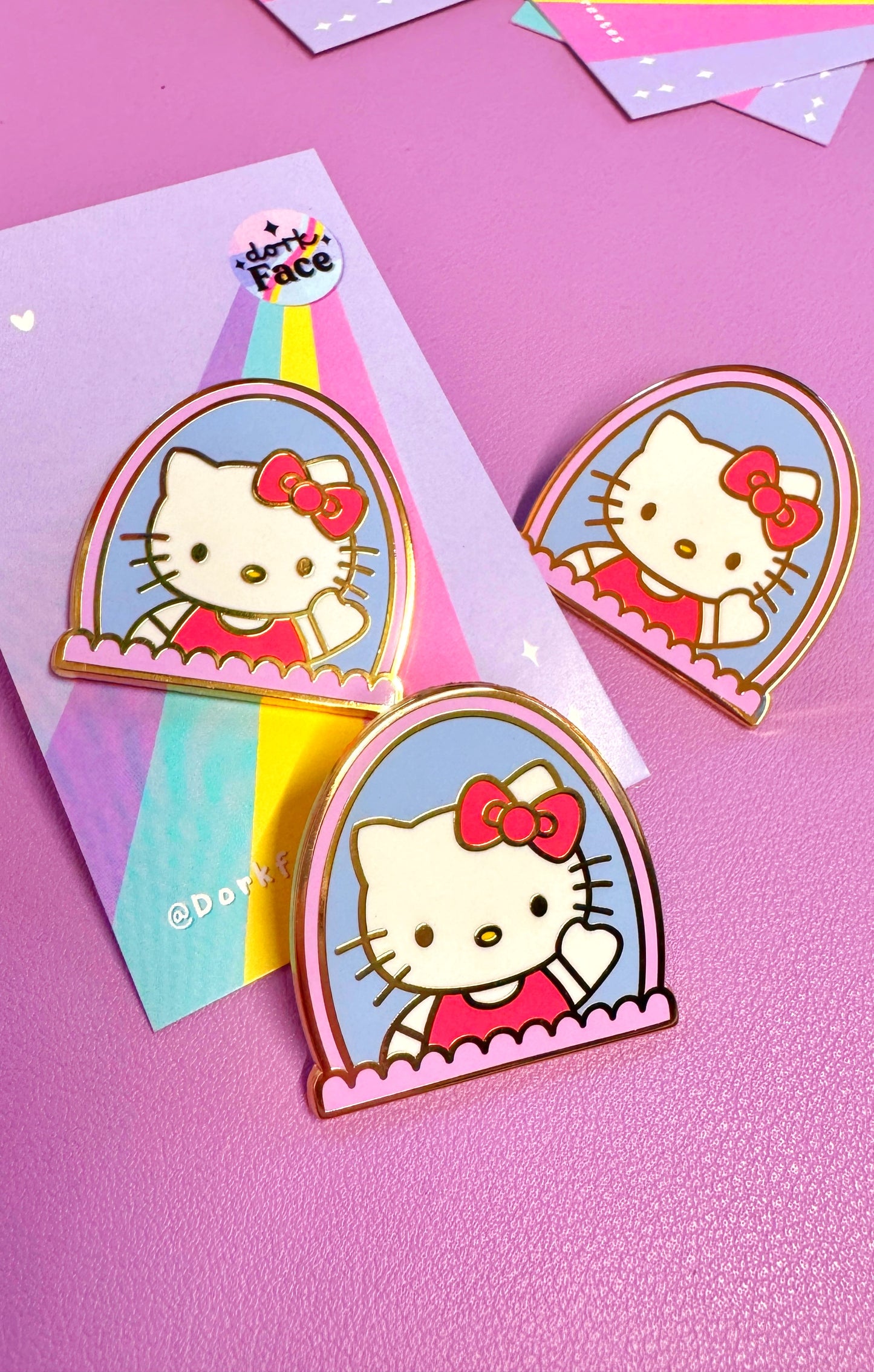 Kitty Enamel Pin
