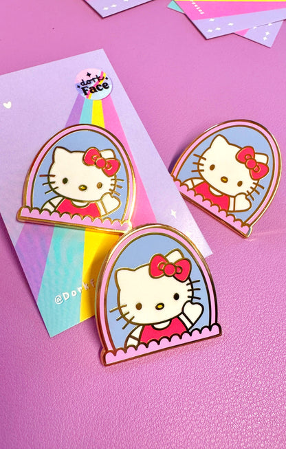 Kitty Enamel Pin