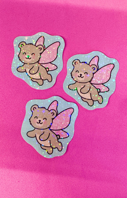 Beary Fairy Sticker
