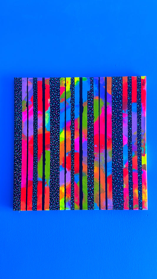Rainbow Riot 🌈 Painting