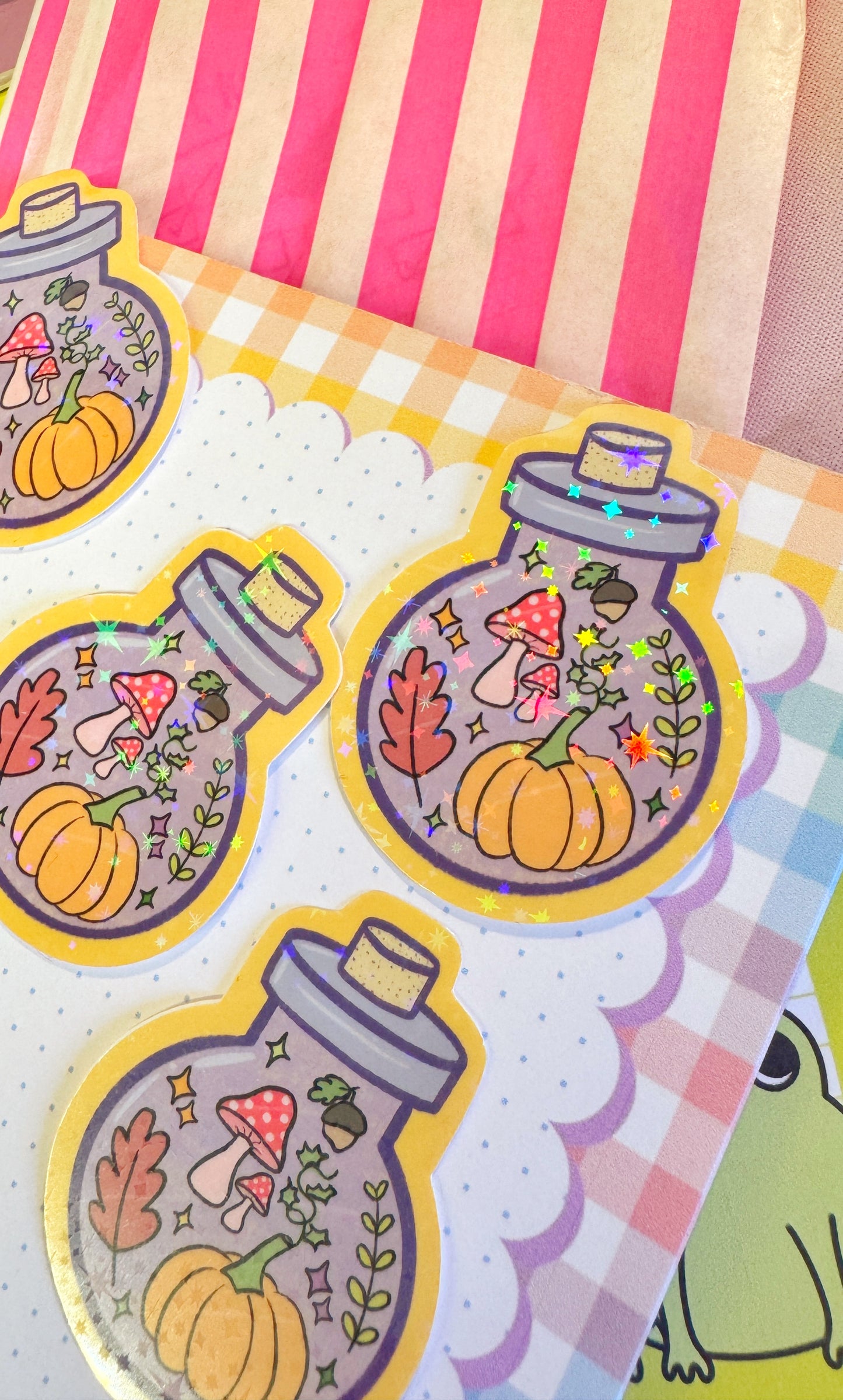 Autumnal Potion Sticker