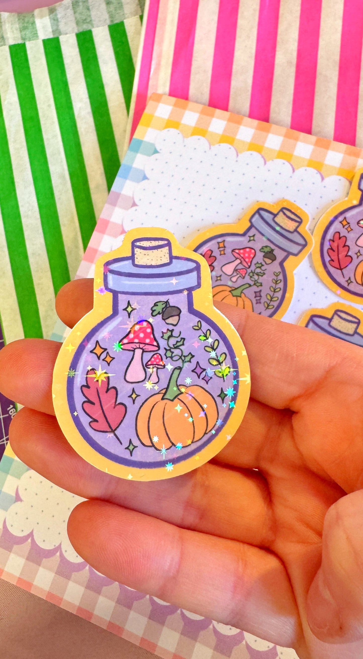 Autumnal Potion Sticker