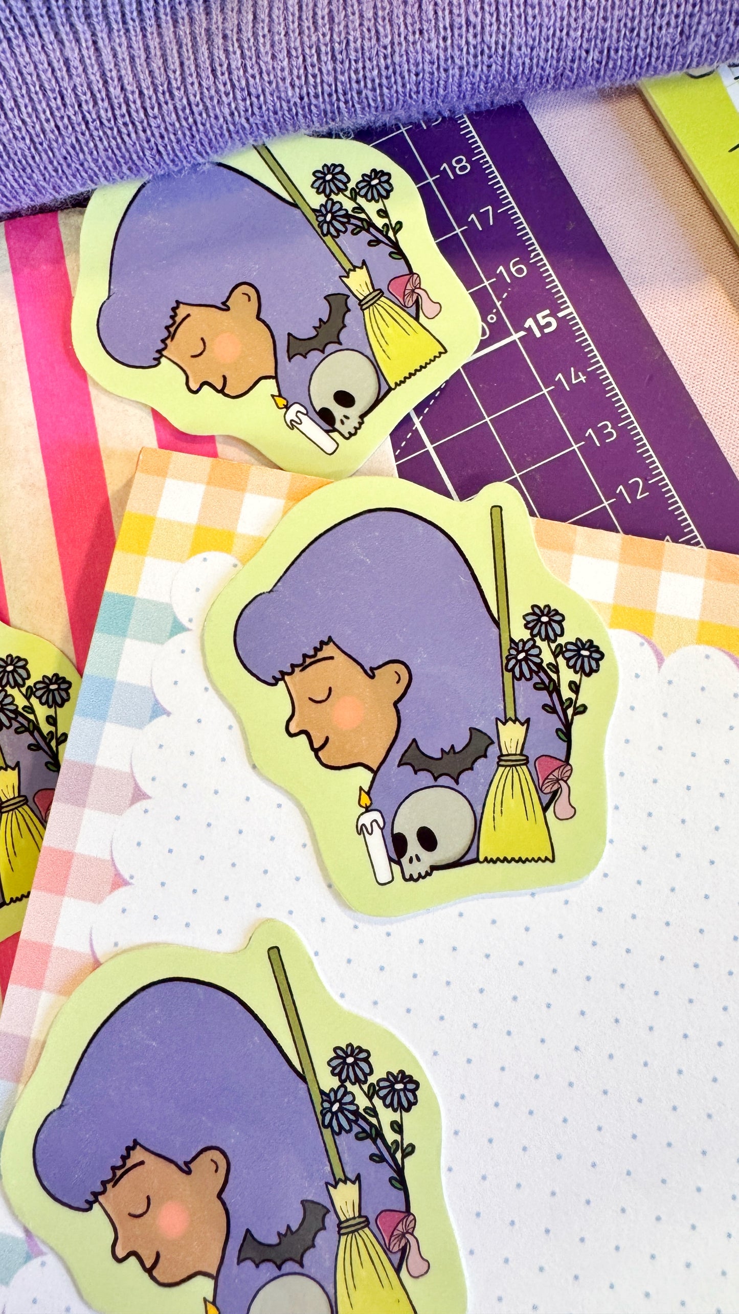 Cosy Witch Sticker