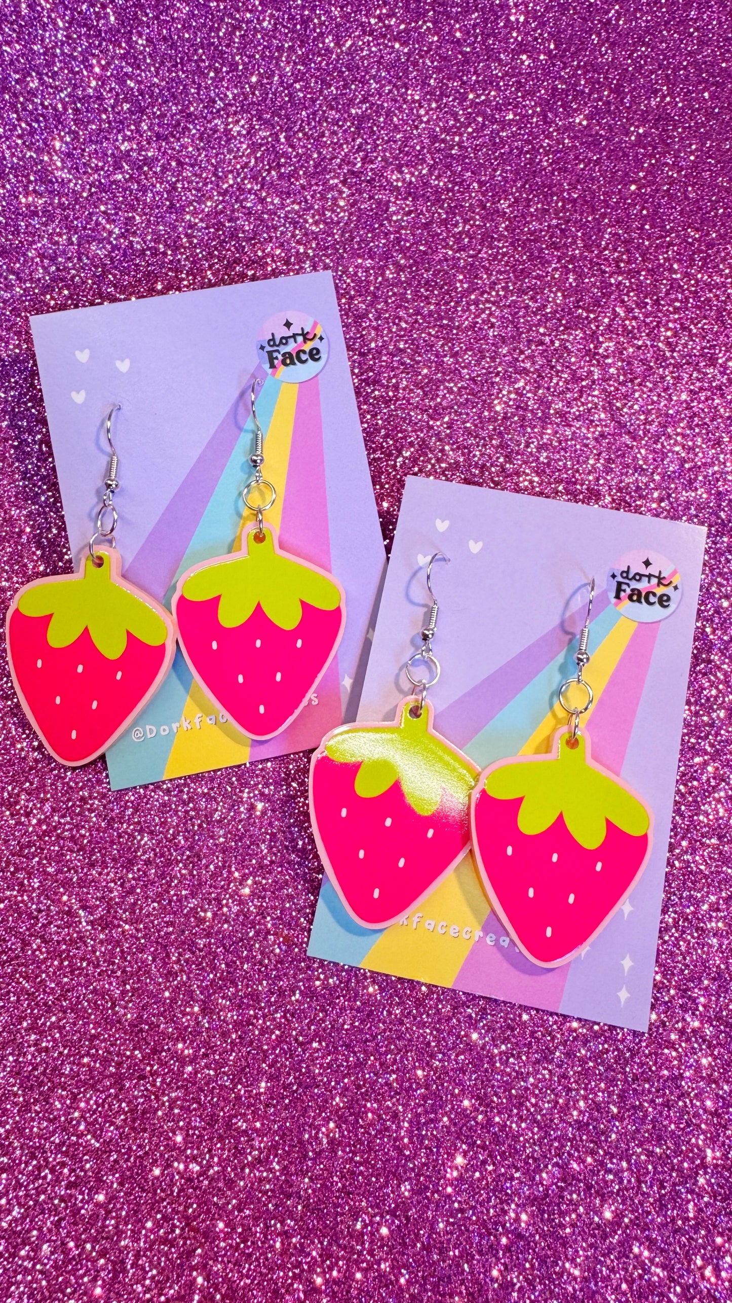 Strawb Earrings