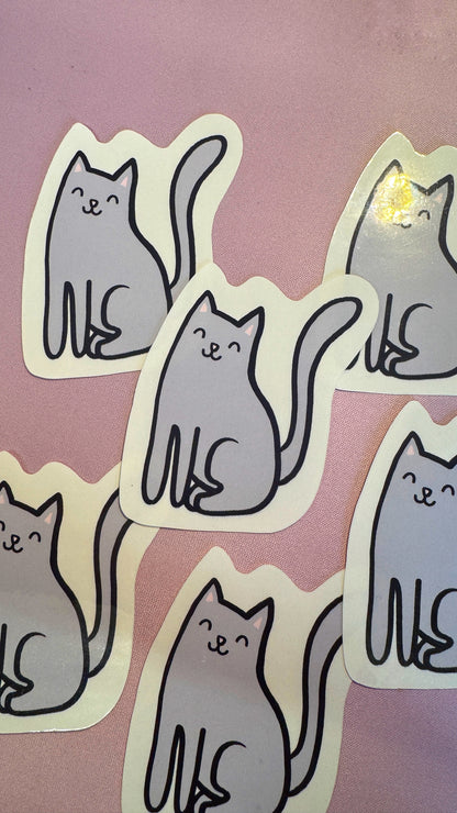 Large Cat Sticker