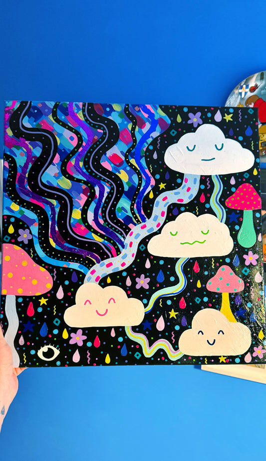Rainbow Dreams Painting