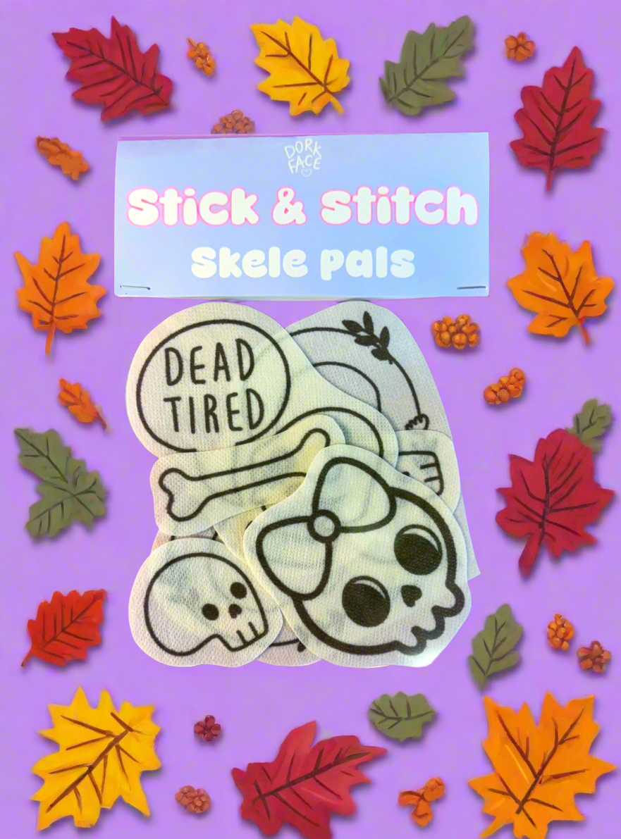 Skull Stick & Stitch Pack