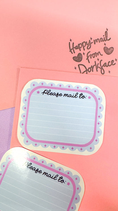 Please Mail To: Stickers