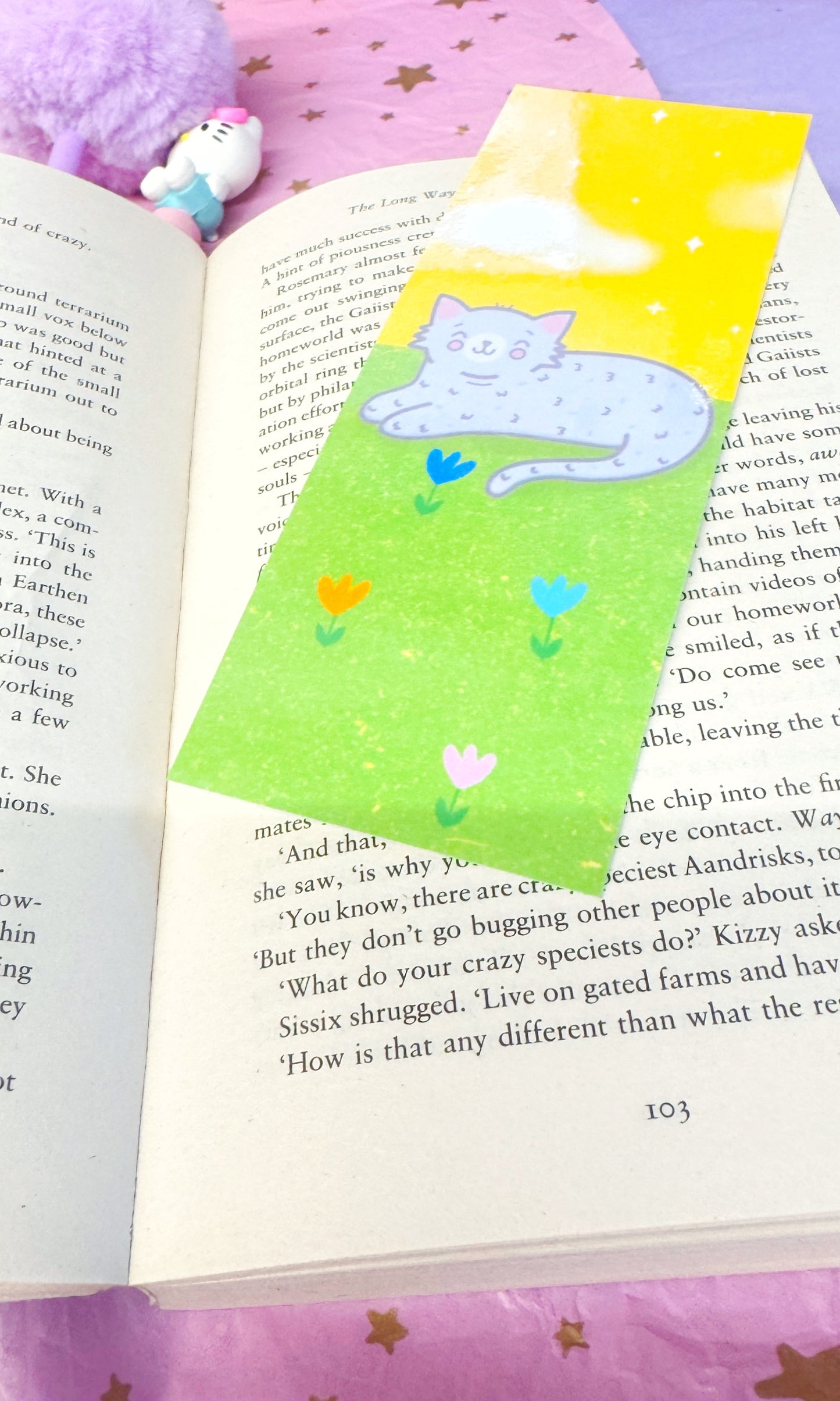 Sunshine Cat Bookmark