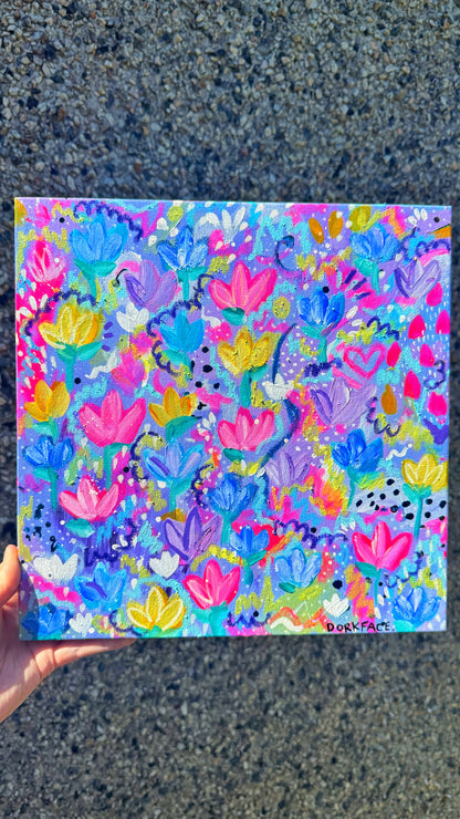 ‘Wildflower Violet’ Painting
