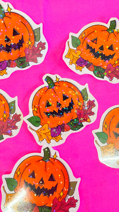 Jack O Lantern Sticker
