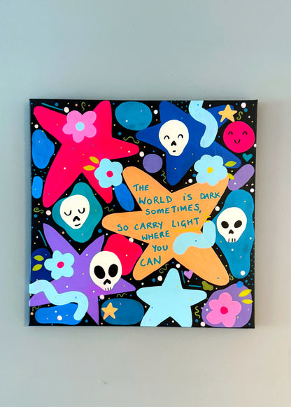 ‘Carry Light’ Original Painting on Canvas