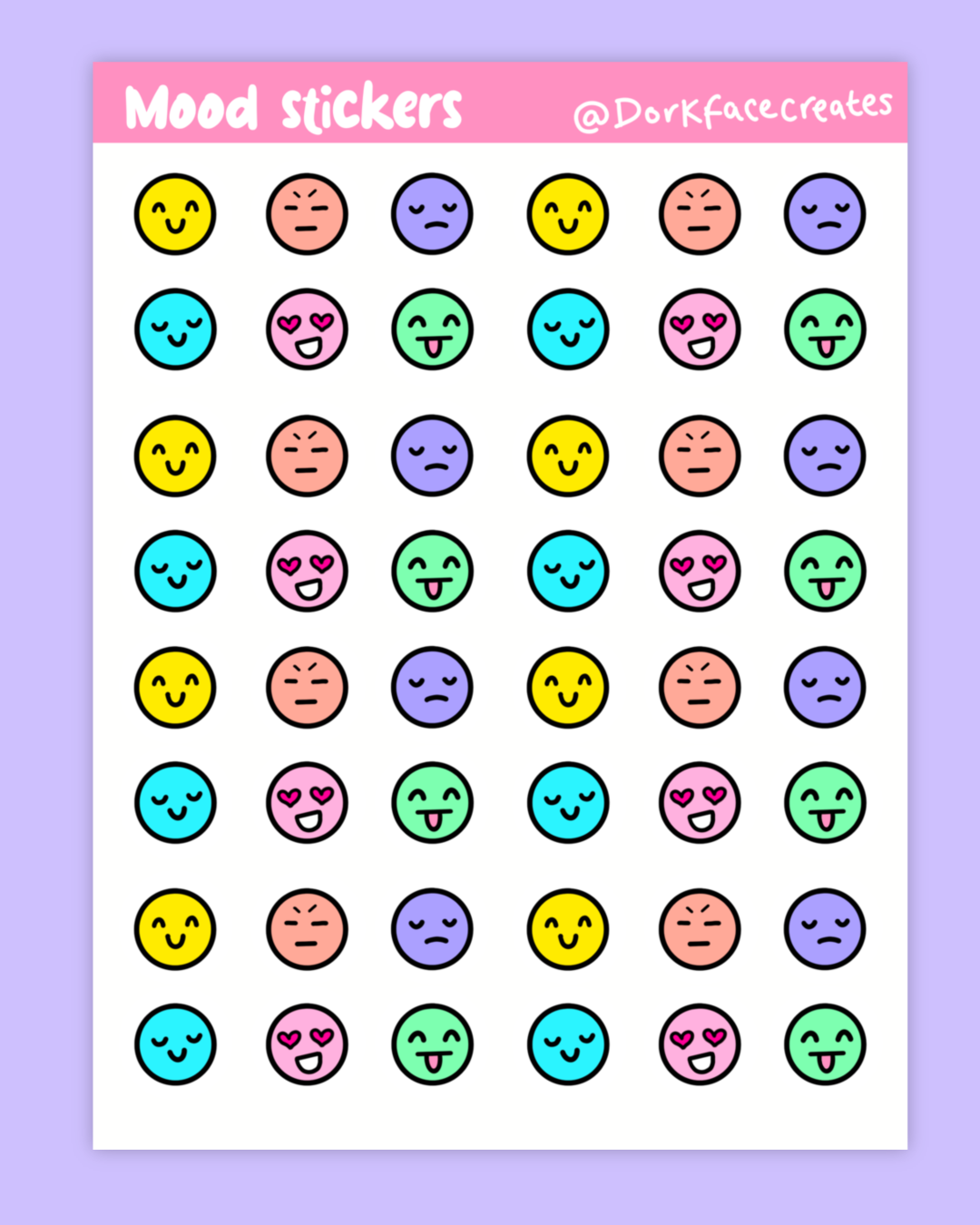 Mood Journal Stickers