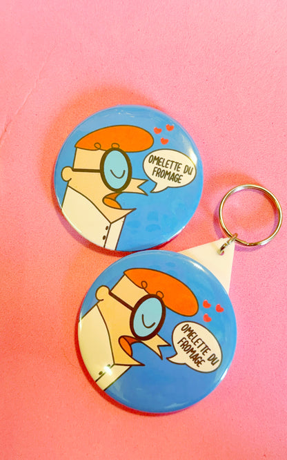 Dexter Badge/Keyring