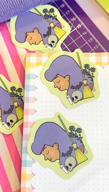 Cosy Witch Sticker