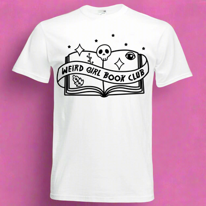 Weird Girl Book Club T-shirt (Various Colours)