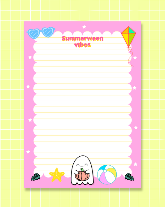 Summerween Notepad