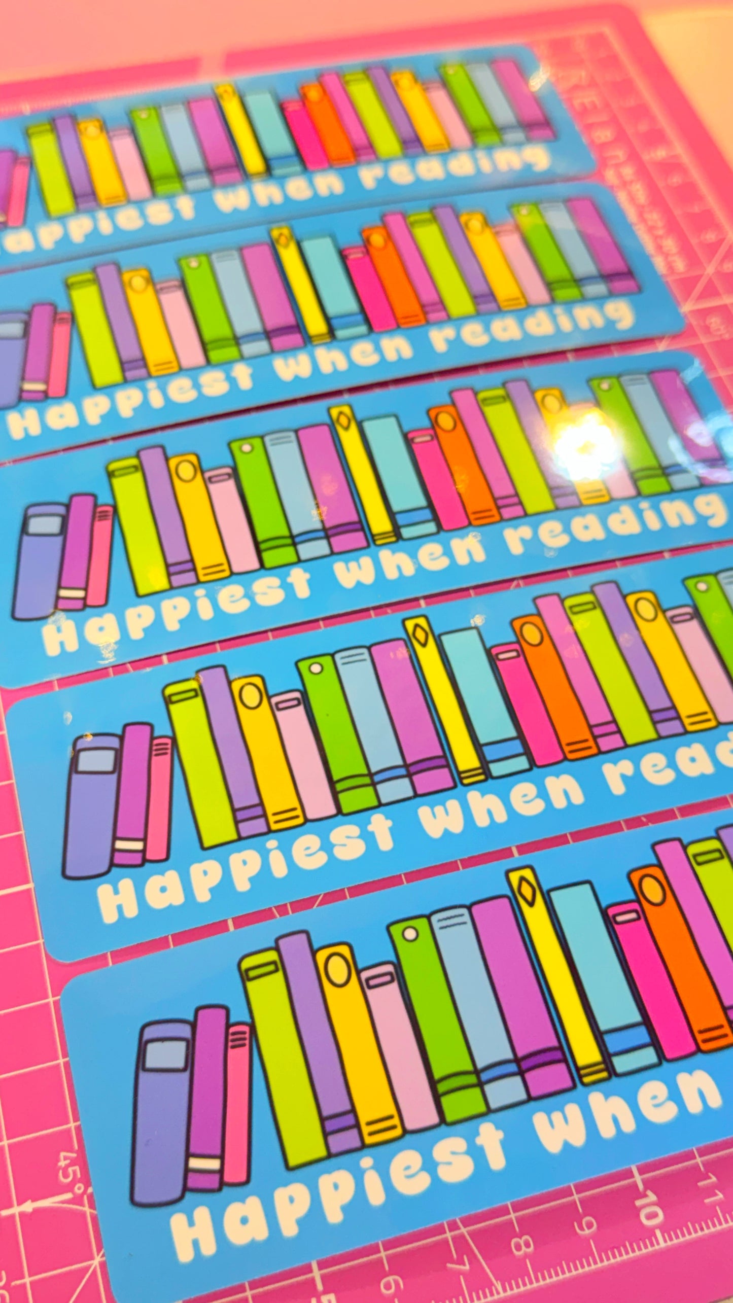 Happiest When Reading Bookmark